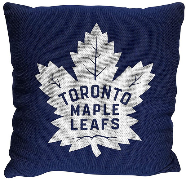 Toronto Maple Leafs Double Sided – Jacquard Pillow