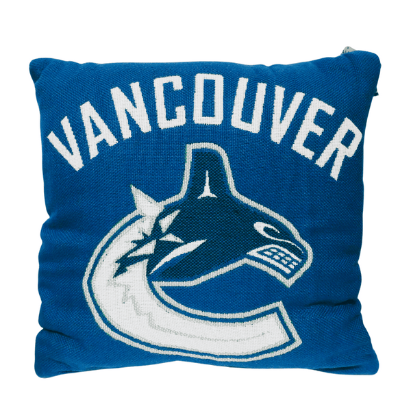 Vancouver Canucks – Double Sided – Jacquard Pillow