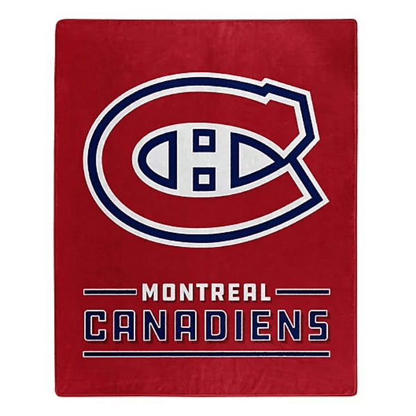 Royal Plush Raschel Throw Blanket - Montreal Canadiens