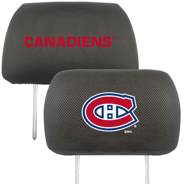 NHL -Montreal Canadiens – Embroidered Head Rest Cover Set (17027)