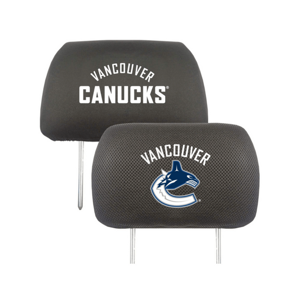 NHL -Vancouver Canucks – Embroidered Head Rest Cover Set (17049)