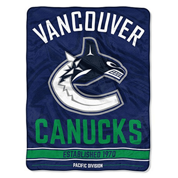 Super Plush Throw Blanket - Vancouver Canucks